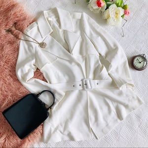 Bread n Butter City Purple White Coat, size 1 (M)